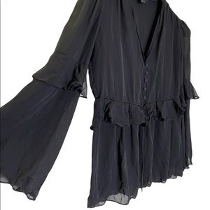 100% SILK Rachel Zoe blouse